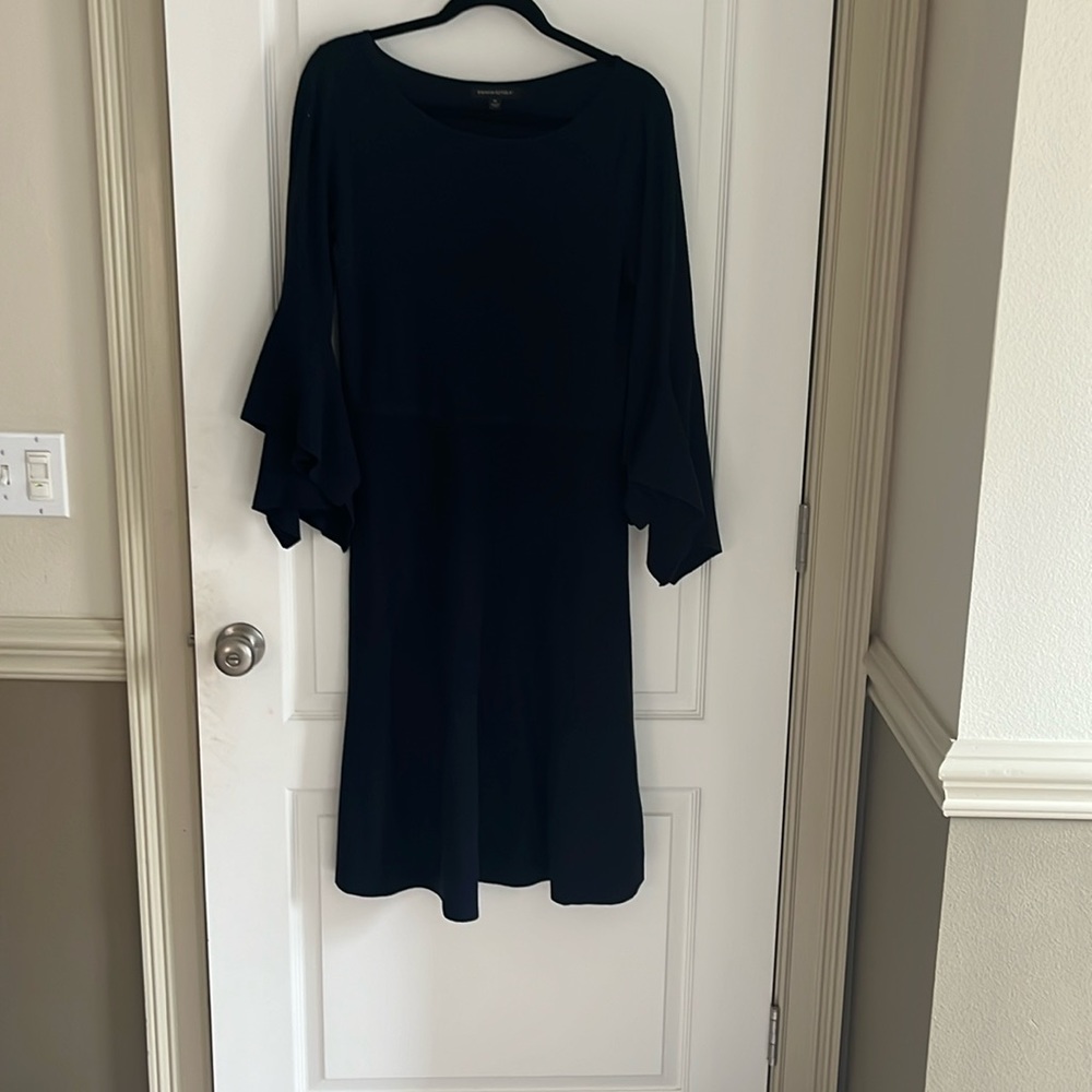 Navy knit BR dress